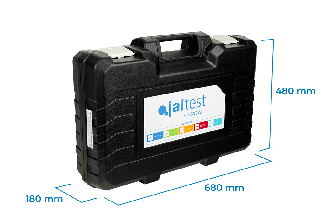 KIT JALTEST AGV, HARDWARE. VALISE